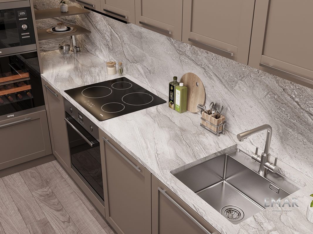 Приобрести oulin кухонная мойка 50х52 см, сатин oulin ol-fur114