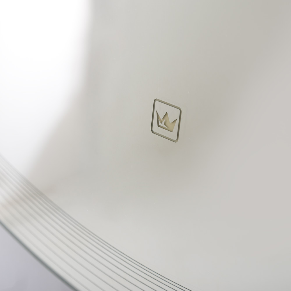 Приобрести cezares зеркало eco 80х80 см, контурная подсветка, сенсорное включение, гравировка czr-spc-eco-800-led-tch