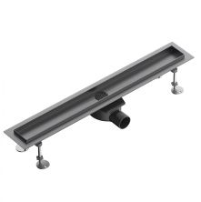 Душевой трап-лоток 70 см WONZON & WOGHAND, Темный графит (WW-651700T-BGM)