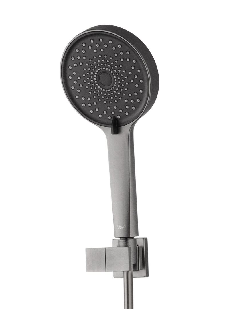 Приобрести смеситель для ванны с душем wonzon & woghand frame, темный графит (ww-88639010-bgm)