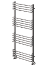 Terminus Полотенцесушитель Арт П18 50х120 см, водяной, хром