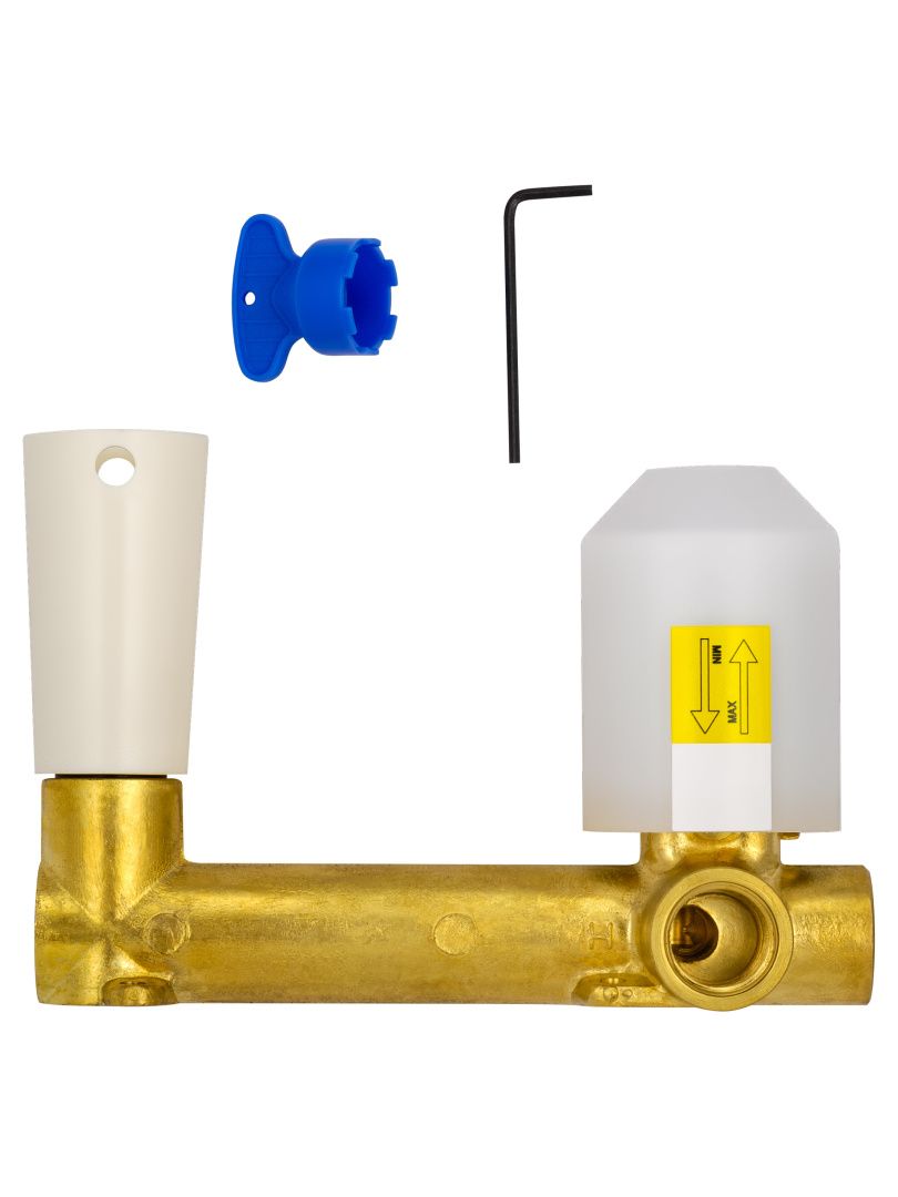 Приобрести смеситель для раковины встраиваемый wonzon & woghand shark, хром (ww-481701-cr)