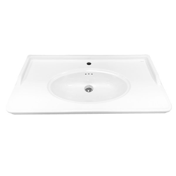 Приобрести сomforty тумба с раковиной "палини-100" белый глянец