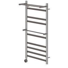 Полотенцесушитель электрический Point 500х1000 Артемида с двумя полками П8, хром PN14150PE