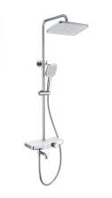 Душевая система с термостатом WONZON & WOGHAND, Хром (WW-B3099-A-CR)