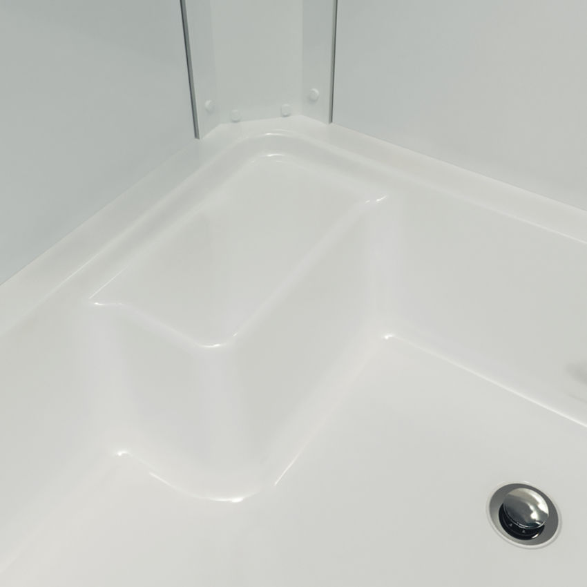 Приобрести тритон душевая кабина коралл а 120х80 см, белая, узор, левая щ0000038532