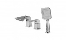 LEMARK Смеситель на борт ванны Unit, 3 отверстия, хром LM4545C