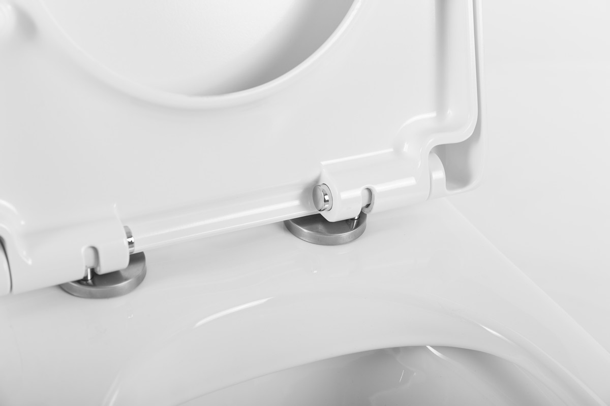 Приобрести belbagno унитаз безободковый приставной sfera-r с сиденьем дюропласт, микролифт, белый bb2141cbr/bb865sc