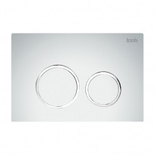 IDDIS Смывная клавиша Unifix, хром матовый UNI50M0i77