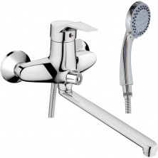 HAIBA Смеситель для ванны 220мм, хром HB-2263