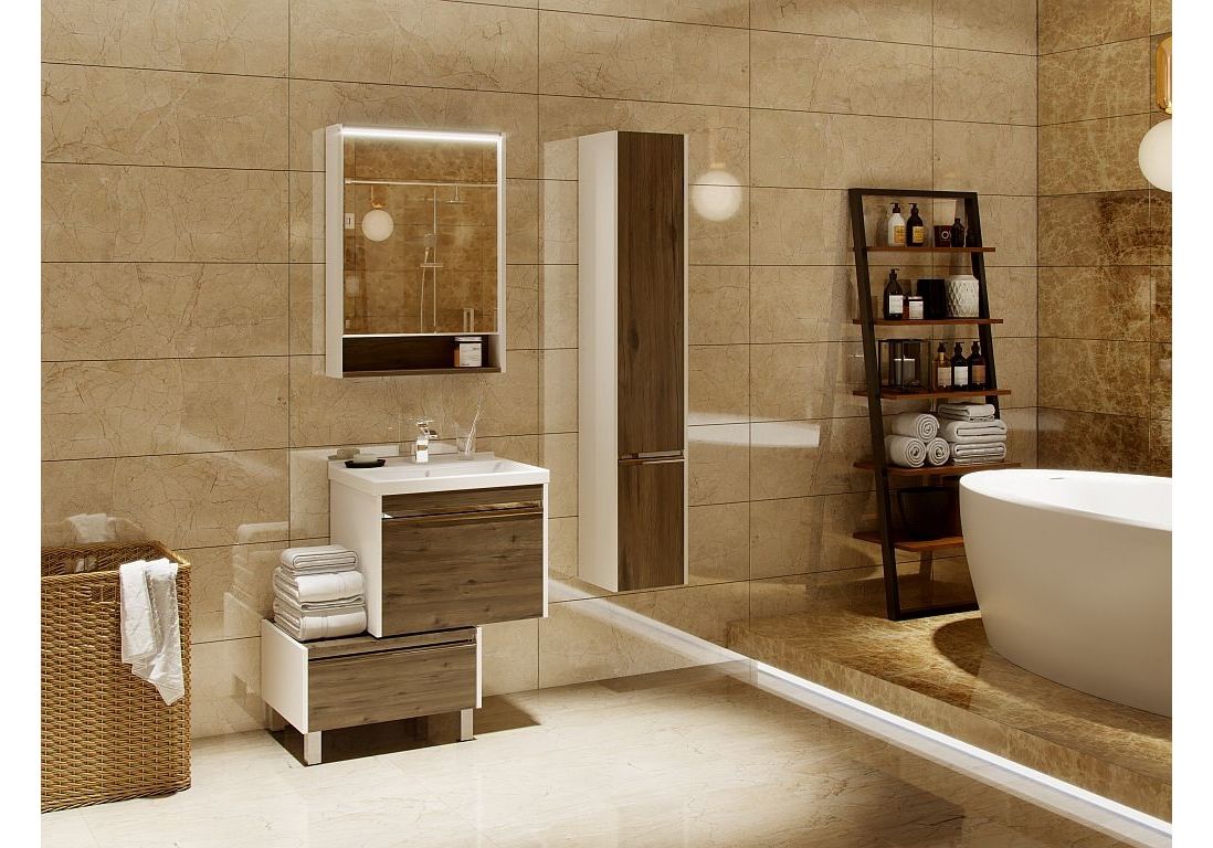 Приобрести пенал подвесной акватон капри 30 см 1a230503kpdbr