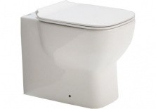 BelBagno Унитаз приставной безободковый Vaso BB127CB