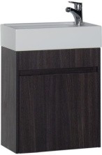 Aquanet Тумба с раковиной Лидс 50 см, эвкалипт мистери 00213042
