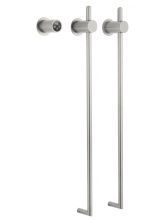 Полотенцесушитель электрический встраиваемый WONZON & WOGHAND LEIPZIG, Брашированный никель (WW-AL3621-BN)