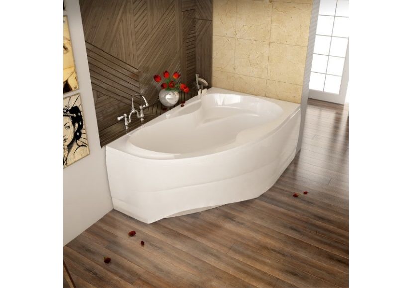 Приобрести mirsant акриловая ванна ливадия premium 160x100 см l