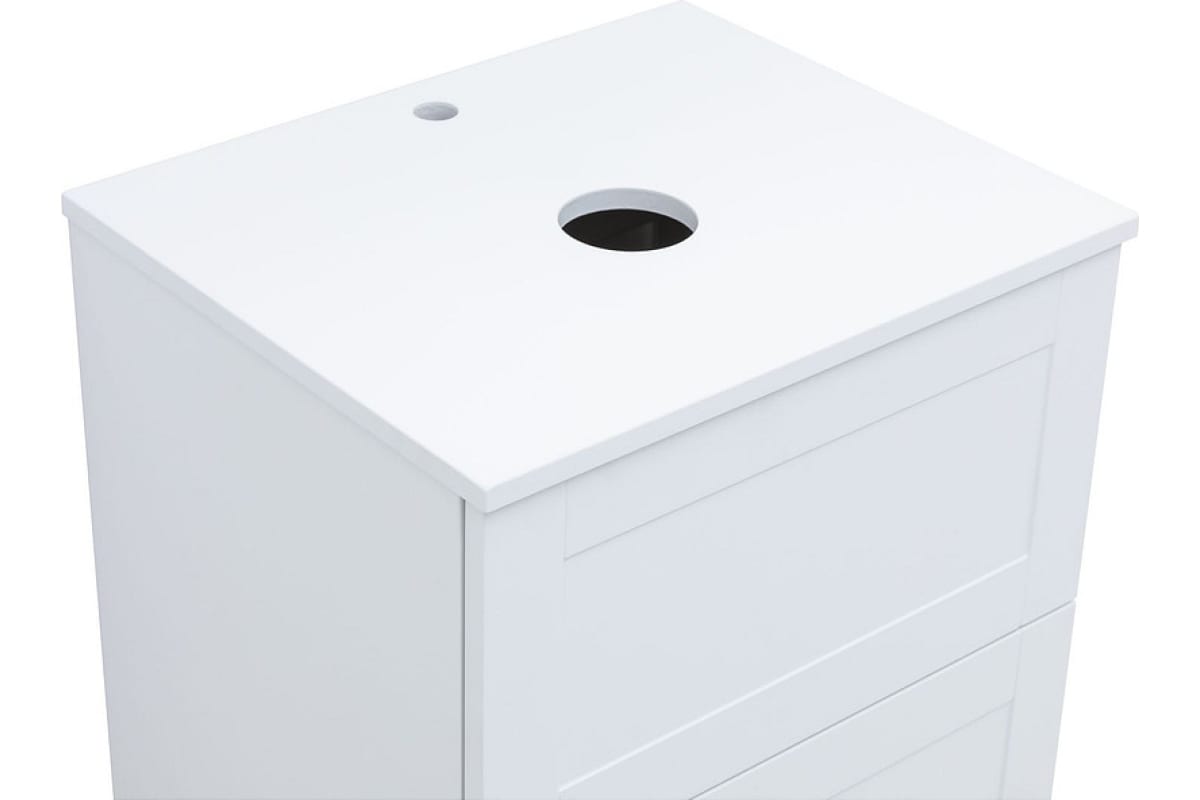 Приобрести aquanet столешница терра 70 см, белый матовый