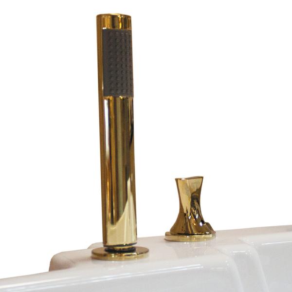 Приобрести радомир смеситель фламинго для ванны gold