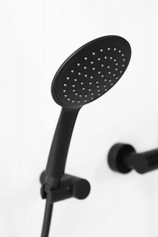 Приобрести cezares смеситель для душа leaf, черный матовый leaf-vd-nop