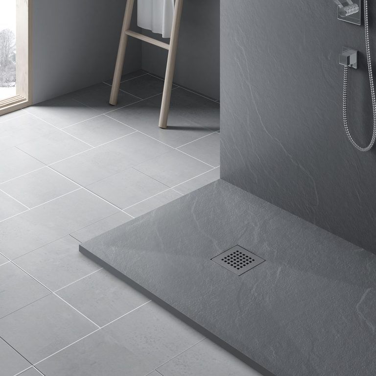 Приобрести vincea душевой поддон 80х110 см, прямоугольный, серый матовый vst-4sr8011g