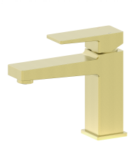 Смеситель для раковины WONZON & WOGHAND CUBE 2.0, Брашированное золото (WW-88018068-BG)