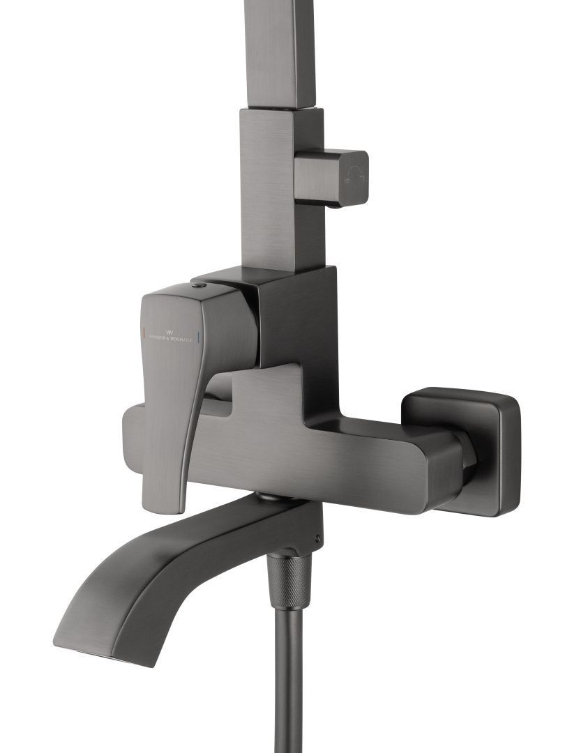 Приобрести душевая система wonzon & woghand flex, темный графит (ww-88047072-bgm)