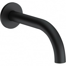 KLUDI BOZZ Излив для ванны 160 мм, черный матовый, арт. 3850539