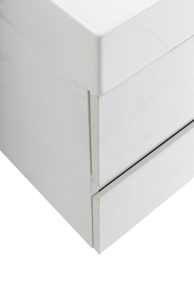 Приобрести cezares тумба подвесная с раковиной molveno 46 120 см bianco ghiaccio, белая molveno 46-120-2c-so-bg