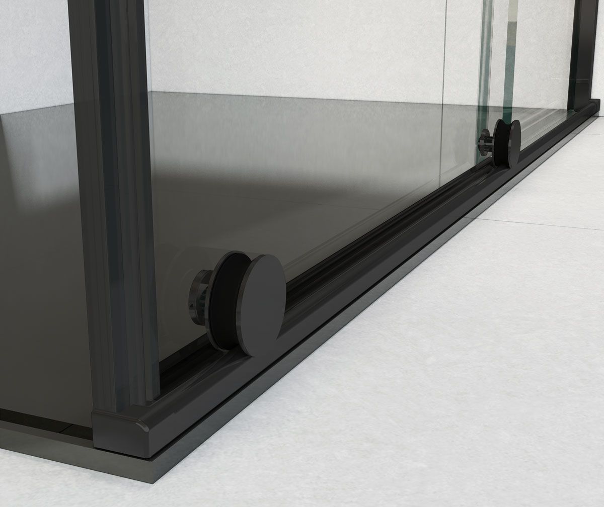 Приобрести vincea душевое ограждение arno 90х120 см, прозрачное, черное vsr-1a9012clb