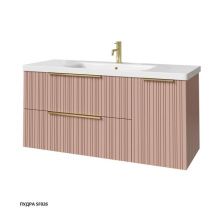 Caprigo Тумба с раковиной RAIN 120 см, правая, пудра