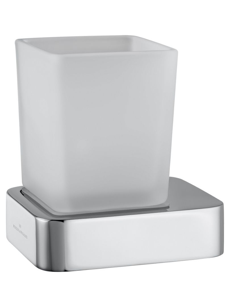 Приобрести стакан для зубных щеток с держателем wonzon & woghand lotte, хром (ww-8321)