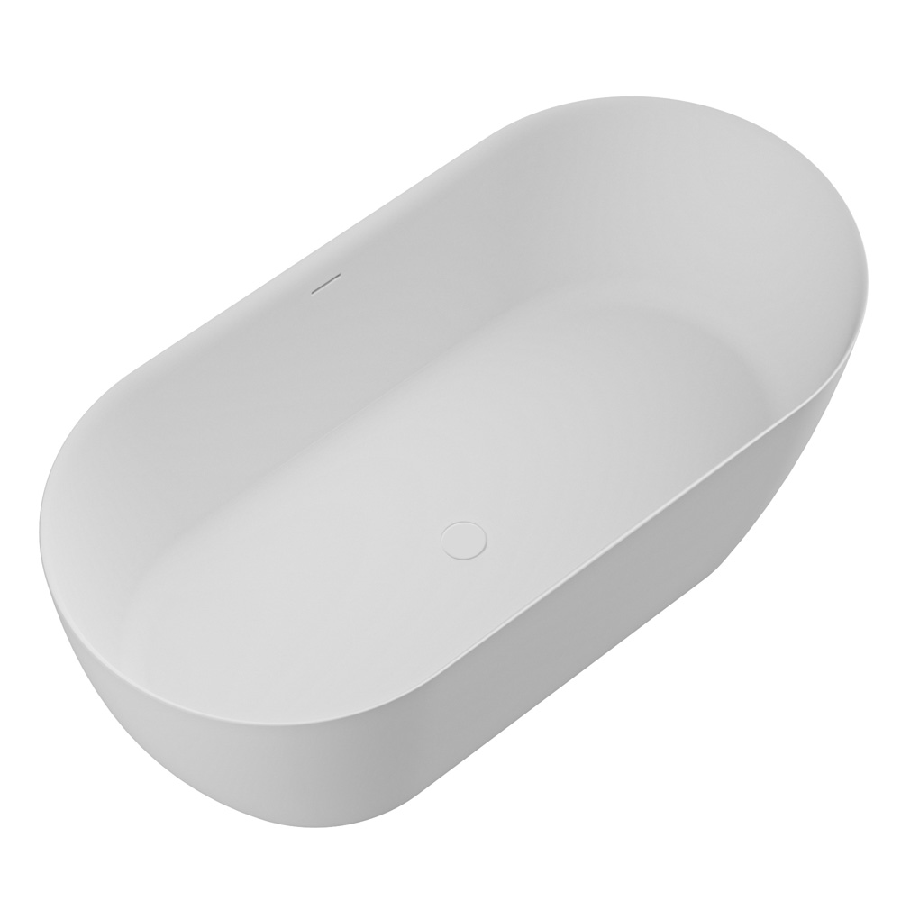 Приобрести cezares отдельностоящая ванна solid surface 150х75 см, белая czr-relax-150-75-57-ssb