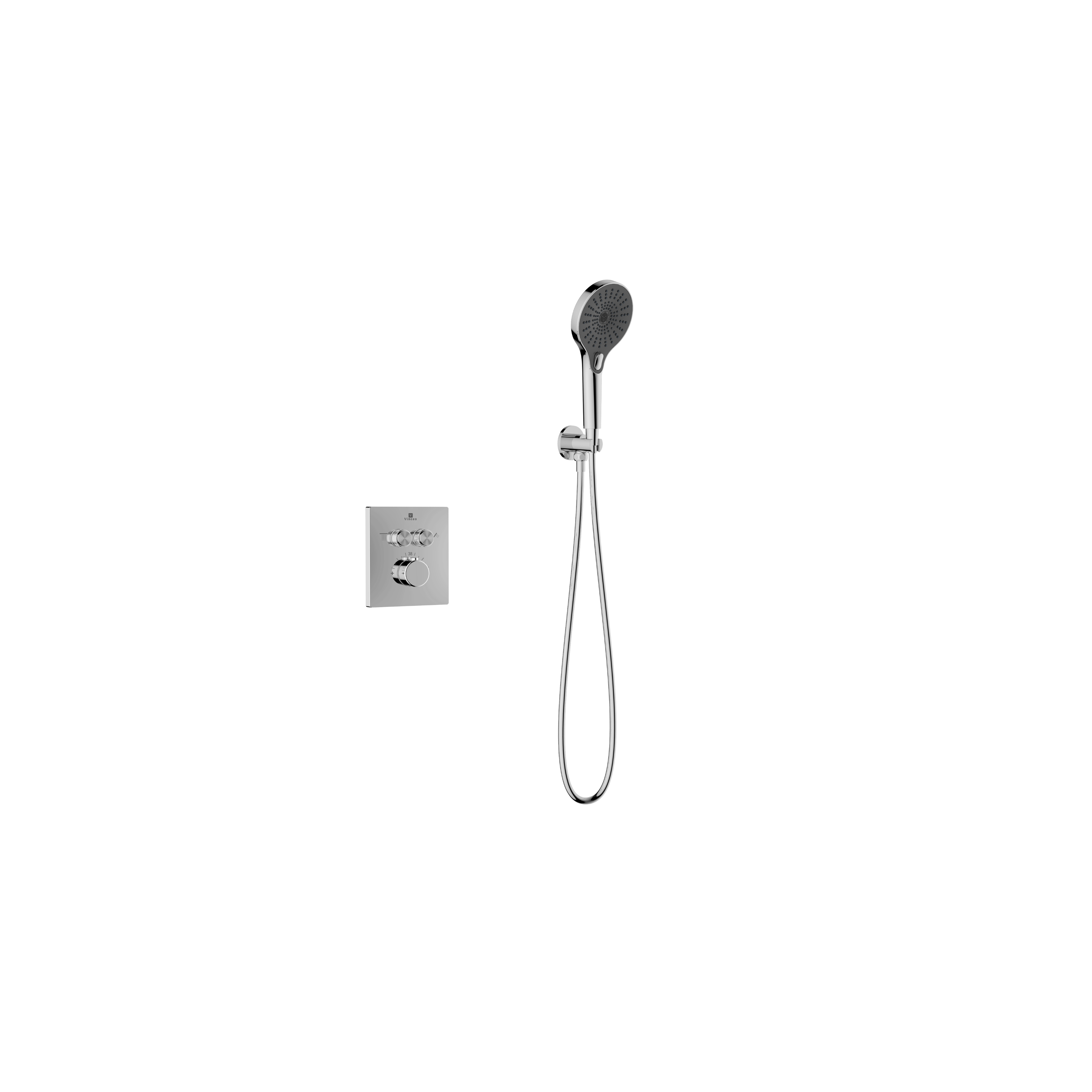 Приобрести vincea встраиваемая душевая система inspire, хром vsfw-3i21mt5ch