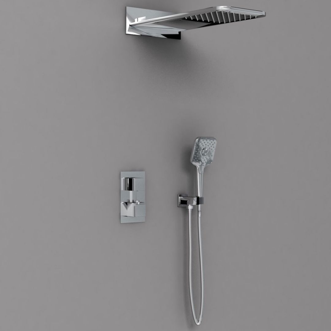 Приобрести vincea встраиваемая душевая система с термостатом, хром vsfw-103tch