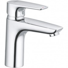 KLUDI PURE&SOLID Однорычажный смеситель на умывальник 100, без донного клапана, арт. 342920575