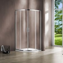 Vincea Душевое ограждение Garda 90х90 см, прозрачное, хром VSQ-1G900CL