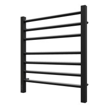 Полотенцесушитель электрический Point 500х600 Вега П7, черный PN70756B