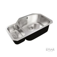 Oulin Кухонная мойка 80х48 см, сатин Oulin OL-U601