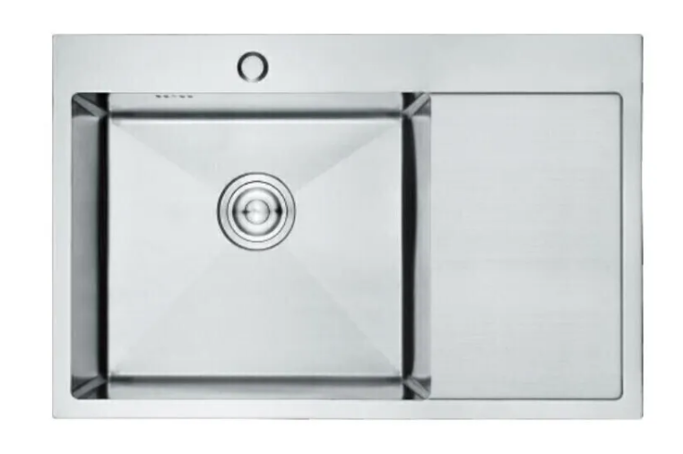 Приобрести gerhans кухонная мойка 58х48 см, левосторонняя, сатин