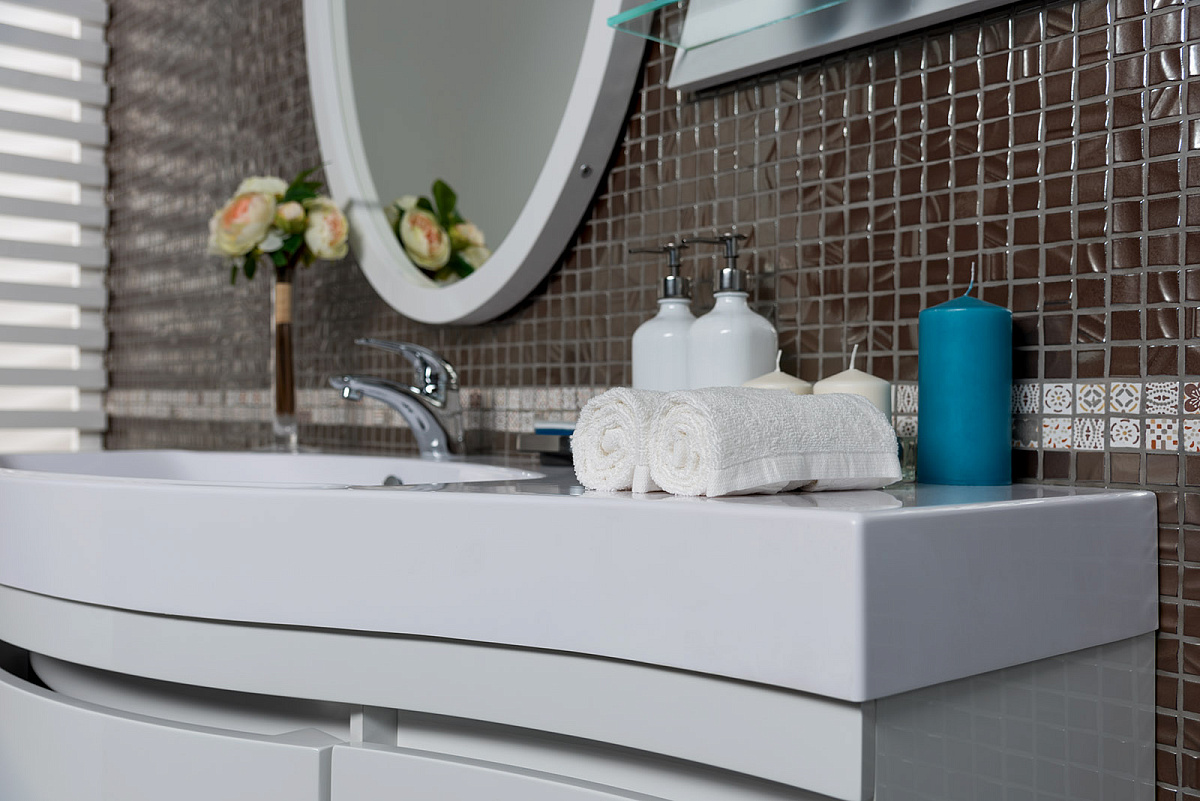 Приобрести aquanet тумба с раковиной опера 115 см, l белая 00212990