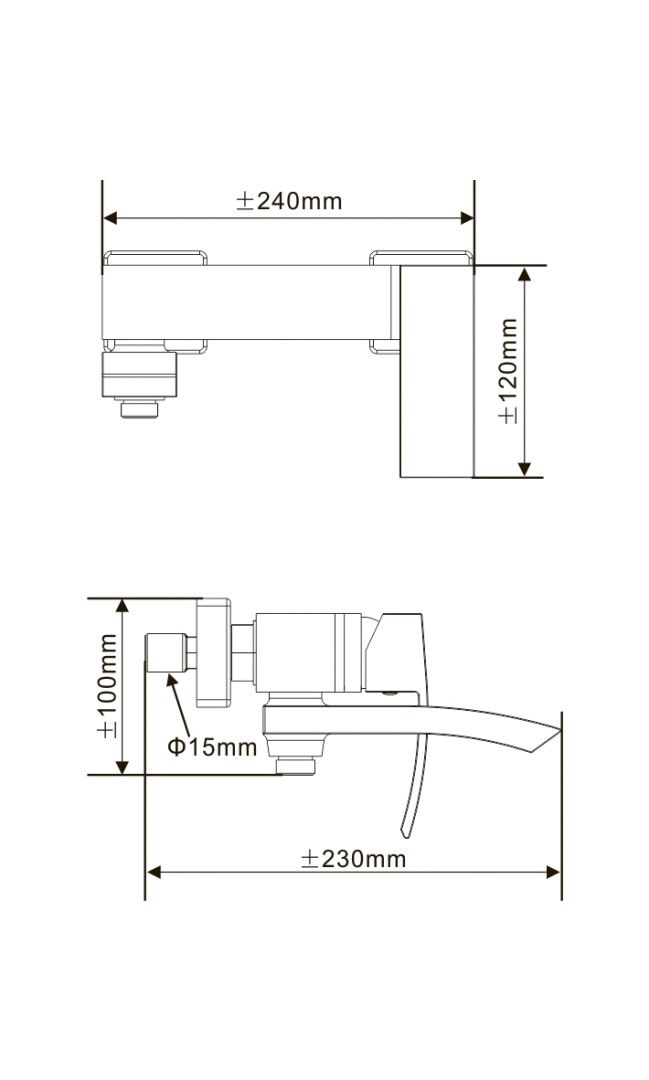 Приобрести hayzburg смеситель для ванны, графит hb-3009gg