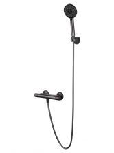 Смеситель для душа с термостатом WONZON & WOGHAND INN 5, Темный графит (WW-B2005-A-BGG)