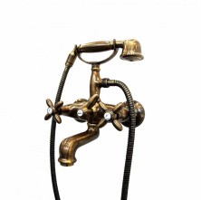 Kerama Marazzi Смеситель для ванны Muse, потертая бронза 9135KM.31.023