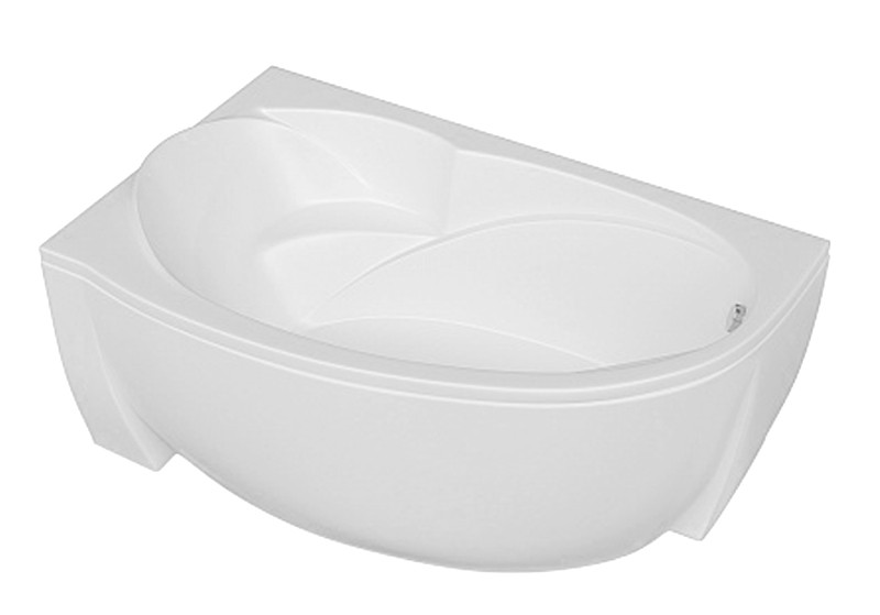 Приобрести ванна акриловая azario paolina, асимметричная 170*97 см левая av.0072170