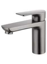 Смеситель для раковины WONZON & WOGHAND Line, Темный графит (WW-A40732-BGG)