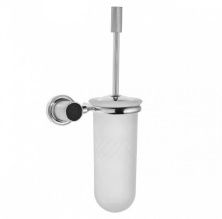 Boheme Ершик для унитаза Royale Cristal, хром\черный 10928-CR-B