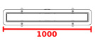 Заказать душевые трапы 100 см 