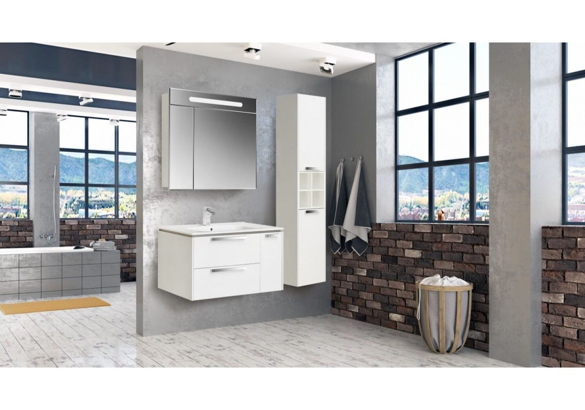 Приобрести пенал подвесной roca lago 35 см, с корзиной, белый 7.8572.9.780.6