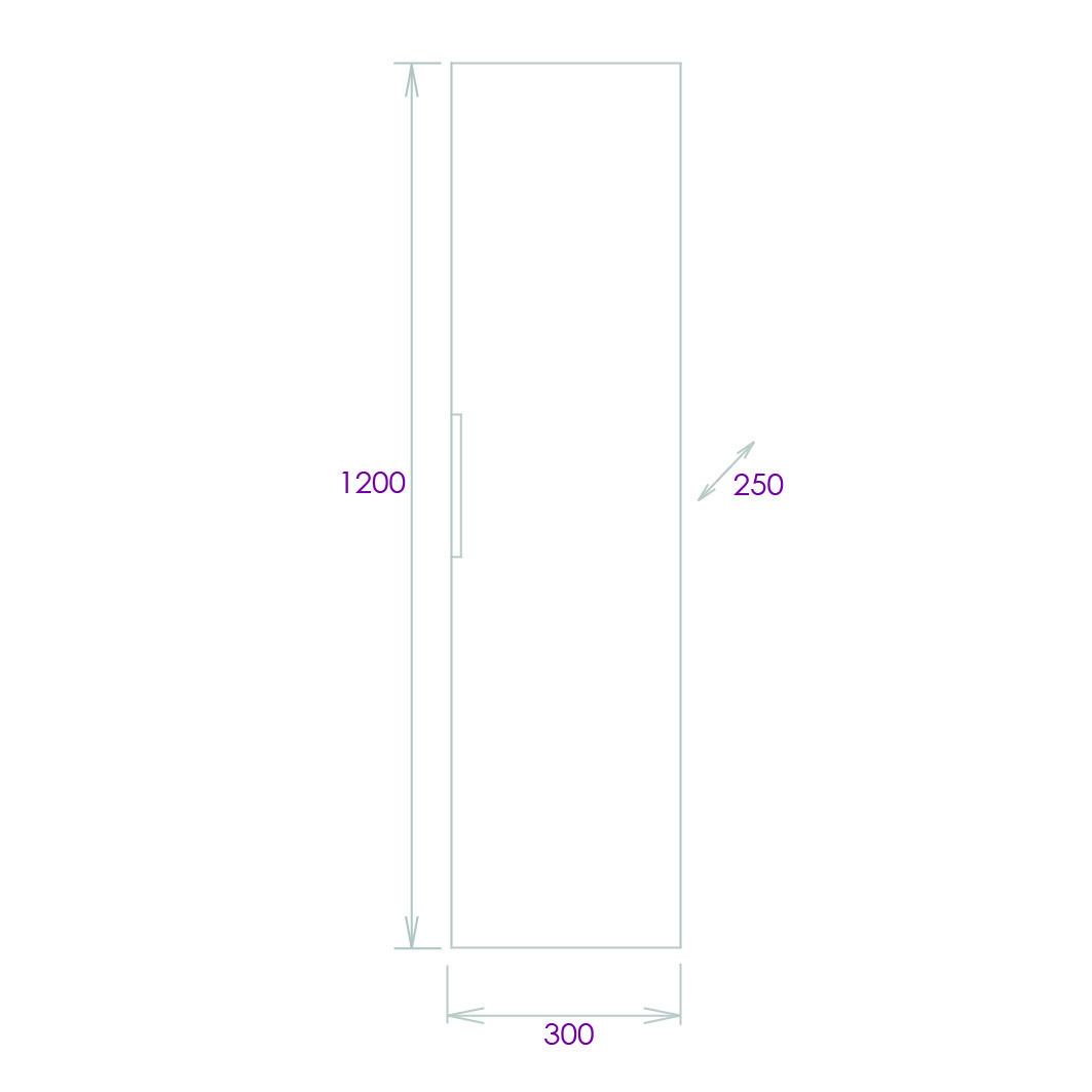 Приобрести onika пенал напольный легран 120х30см, светлый дуб 403068