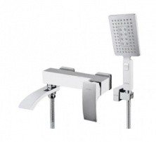 Gappo Смеситель для ванны и душа G3207-8, белый\хром 88435