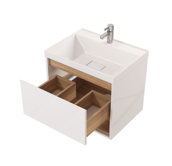 Приобрести mirsant тумба подвесная scandy 60 см с раковиной style 60 ут000080930